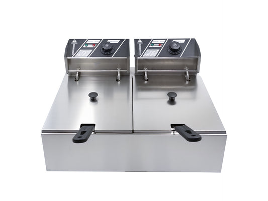 Double Cylinder Electric Fryer