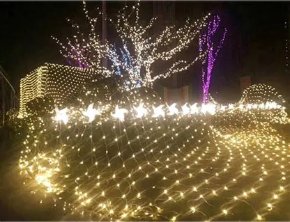 100m coloured light string